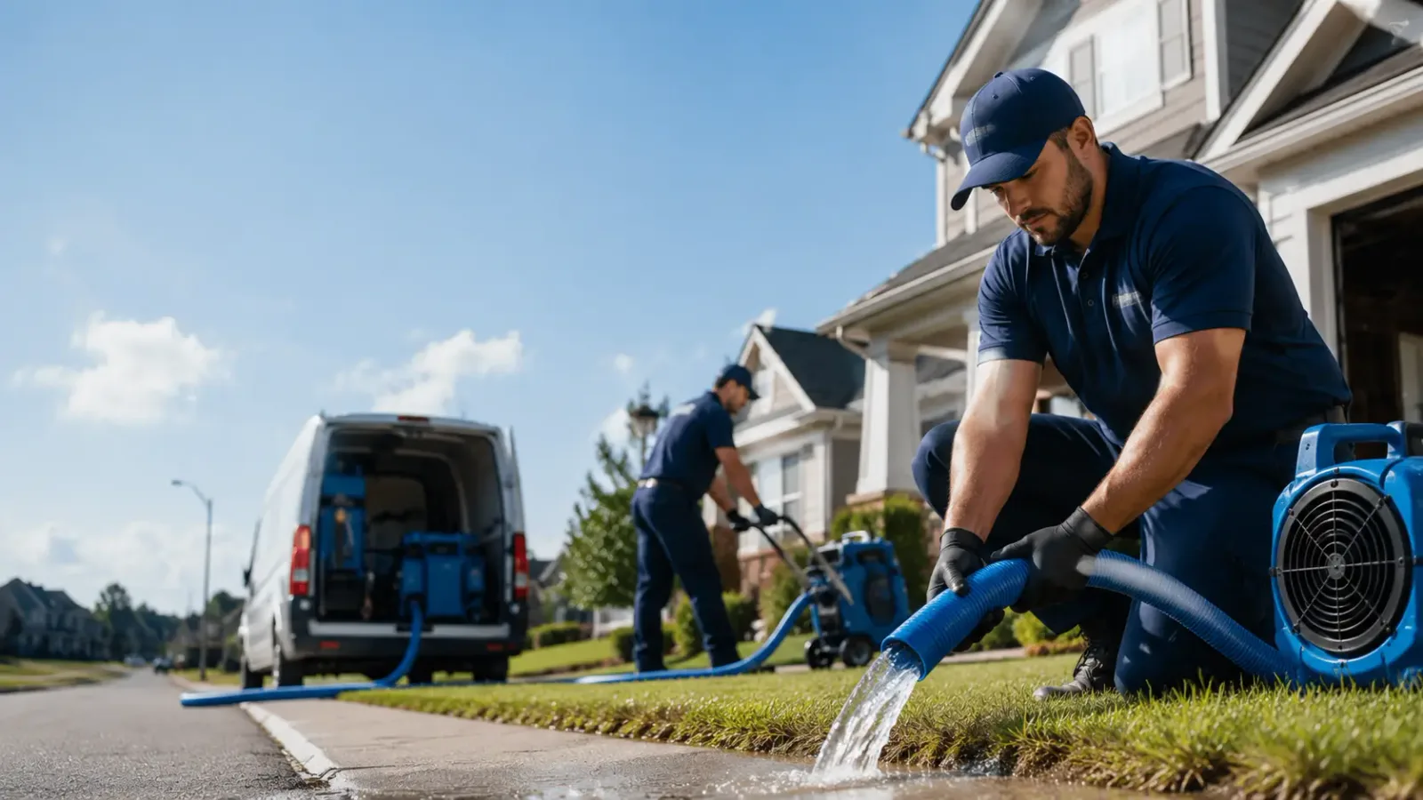 Flood Damage Restoration in Bronte, TX